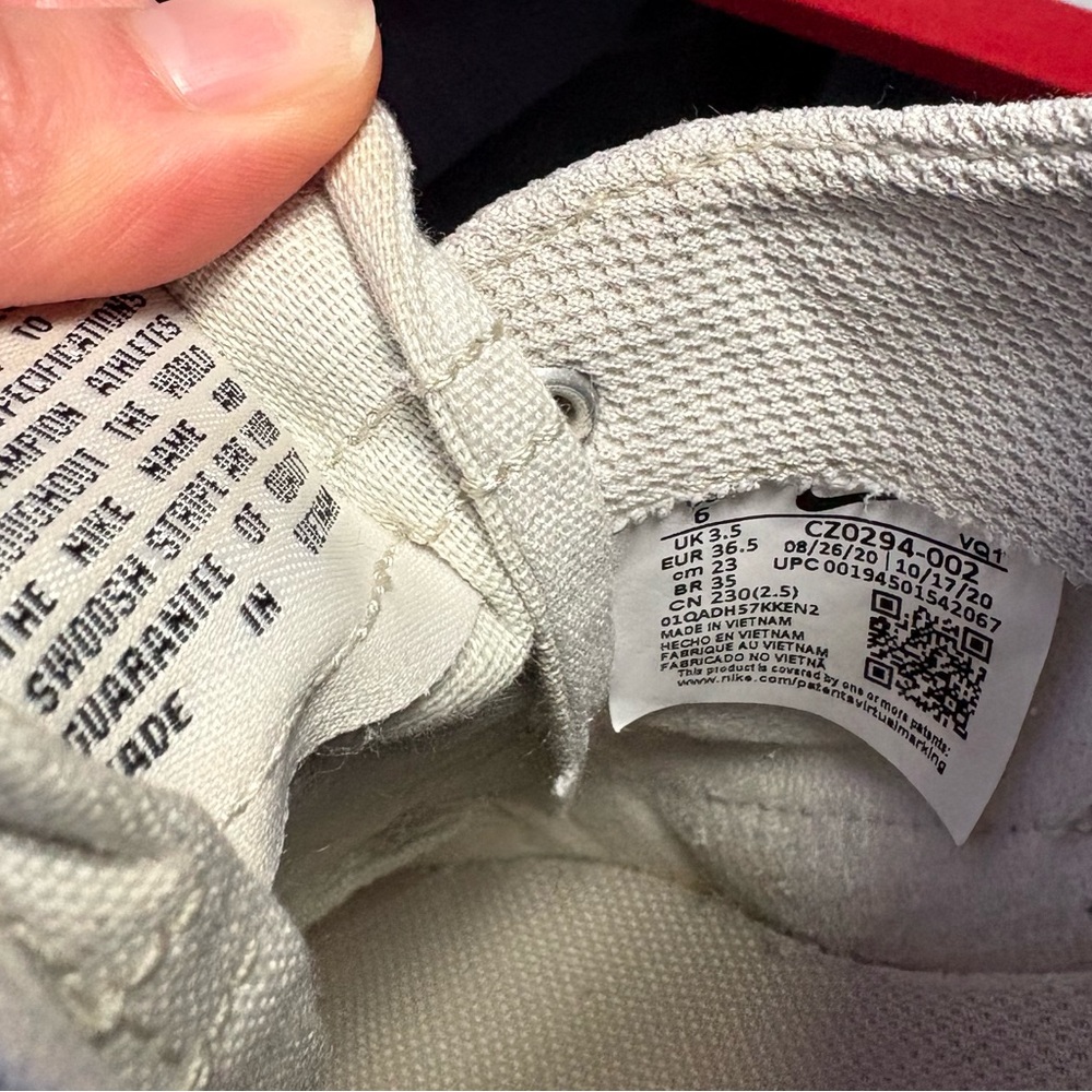 Nike Women’s Court Legacy Canvas Sneakers - Picture 5 of 5